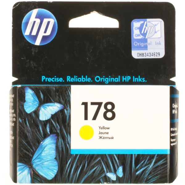Картридж №178 желтый HP (CB320HE) - Фото 2