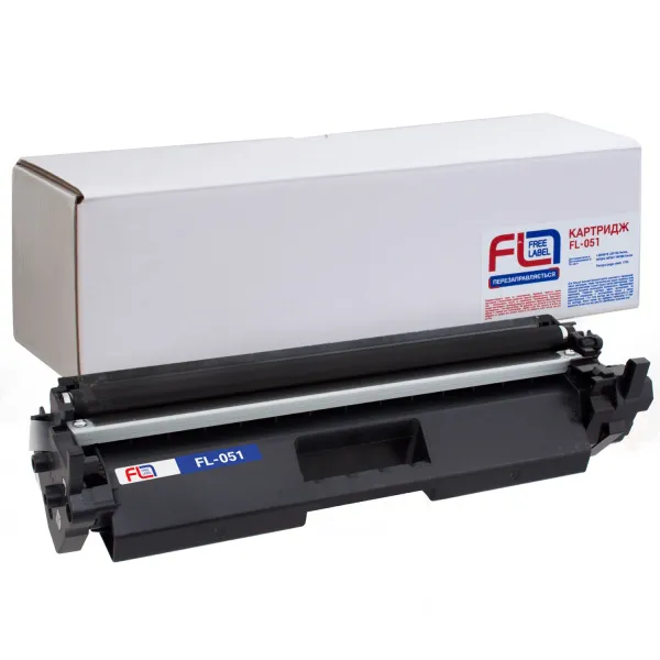 Тонер-картридж совместимый Canon 051 Free Label (FL-051)
