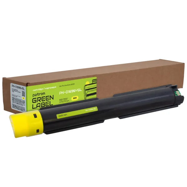 Тонер-картридж совместимый XER 006R01696 Green Label, желтый Patron (PN-01696YGL)