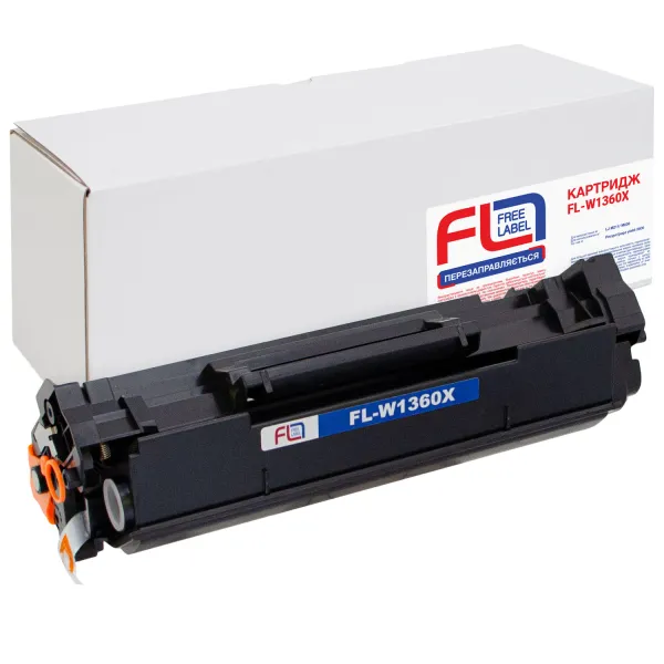 Картридж совместимый HP 136X (W1360X) Free Label (FL-W1360X)
