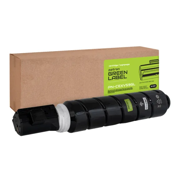 Тонер-картридж совместимый Canon C-EXV59 Green Label Patron (PN-CEXV59GL)