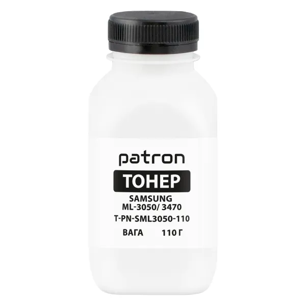 Тонер Samsung ML-3050/ML-3470 флакон, 110 г Patron (PN-SML3050-110)