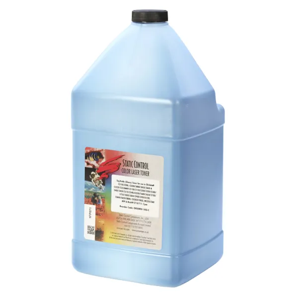Тонер Oki универсальный OKIUNIV флакон, 1 кг, голубой SCC (OKIUNIV-1KG-C)