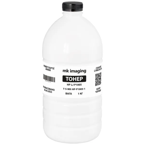 Тонер HP LJ P1005 флакон, 1 кг MK Imaging/DC Select (TSM-UT1917-1)
