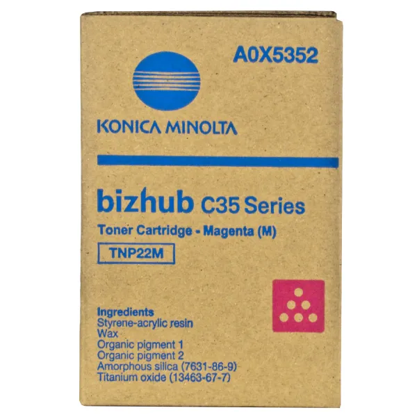 Тонер-картридж TNP-22M пурпурный Konica Minolta (A0X5352) - Фото 5