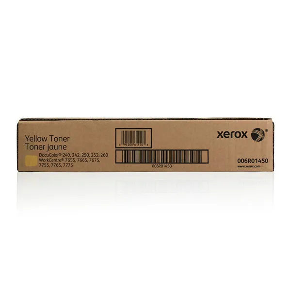 Тонер-картридж DC240/250 2 туби, жовтий Xerox (006R01450)