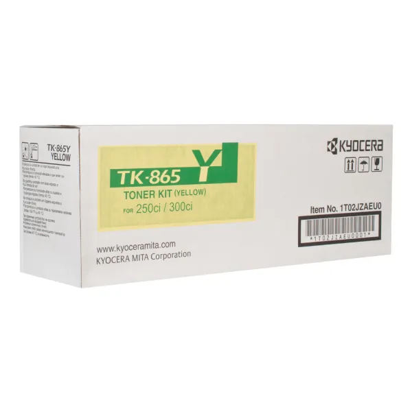 Тонер-картридж TK-865 желтый Kyocera Mita (1T02JZAEU0)