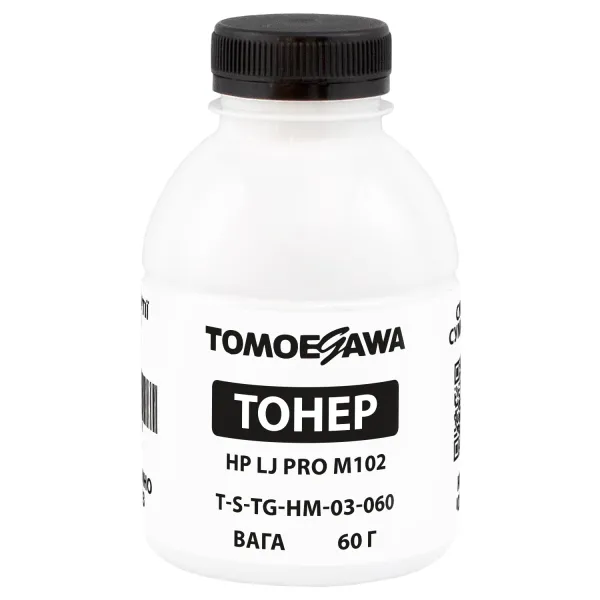 Тонер HP LJ Pro M102 флакон, 60 г Tomoegawa (TSM-HM-03-060)