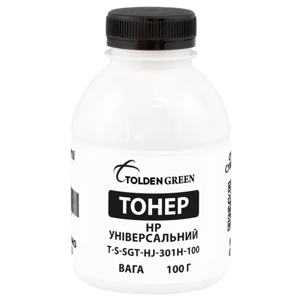 Тонер HP универсальный флакон, 100 г GoldenGreen (TSM-HJ-301H-100)