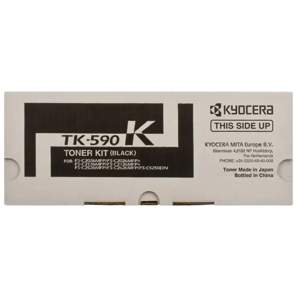 Тонер-картридж TK-590K чорний Kyocera Mita (1T02KV0NL0) - Фото 6