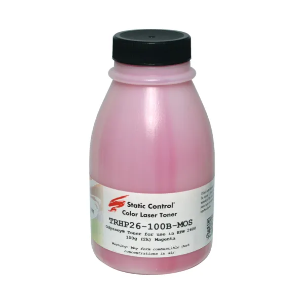 Тонер HP CLJ 2600 флакон, 100 г, пурпурный SCC (TRHP26-100B-MOS)