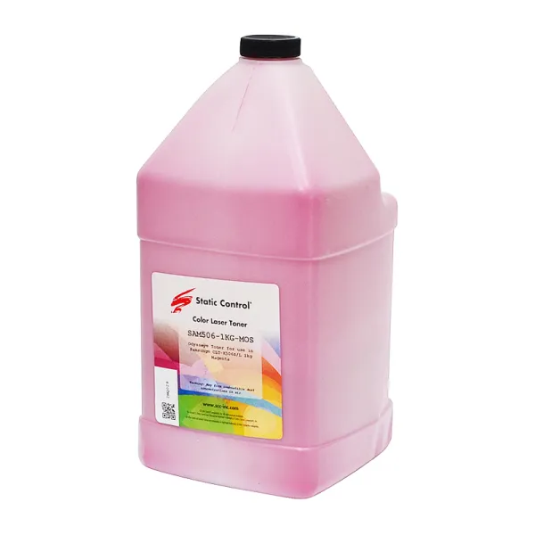 Тонер Samsung CLP-680 флакон, 1 кг, пурпурный SCC (SAM506-1KG-MOS)