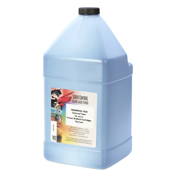 Тонер Brother универсальный TRBUNIVCOL флакон, 1 кг, голубой SCC (TRBUNIVCOL-1KGC)