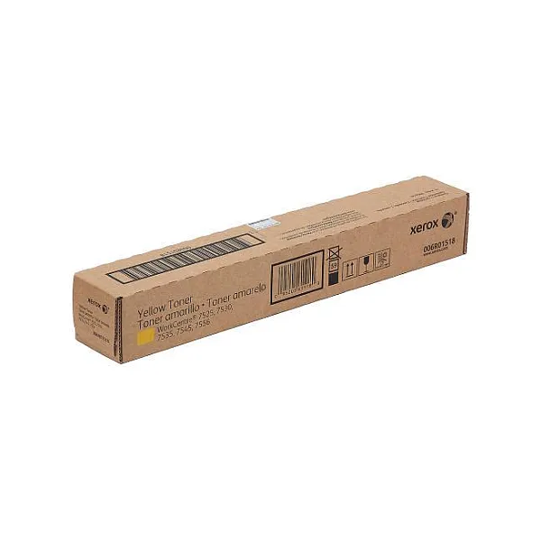 Тонер-картридж WC7525 желтый Xerox (006R01518)