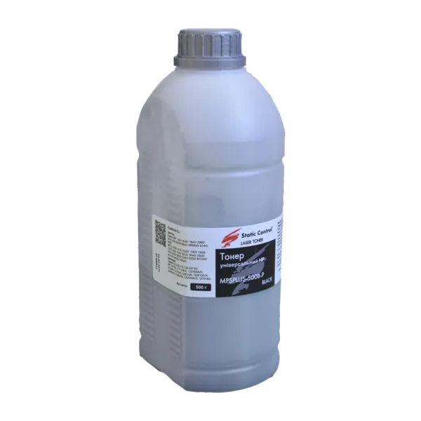 Тонер HP универсальный MPS PLUS флакон, 500 г SCC (MPSPLUS-500B-P)