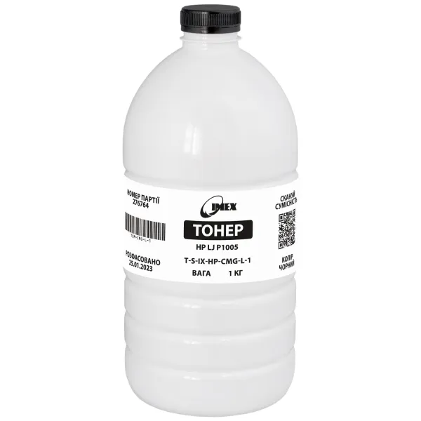 Тонер HP LJ P1005 флакон, 1 кг Imex (TSM-CMG-L-1)
