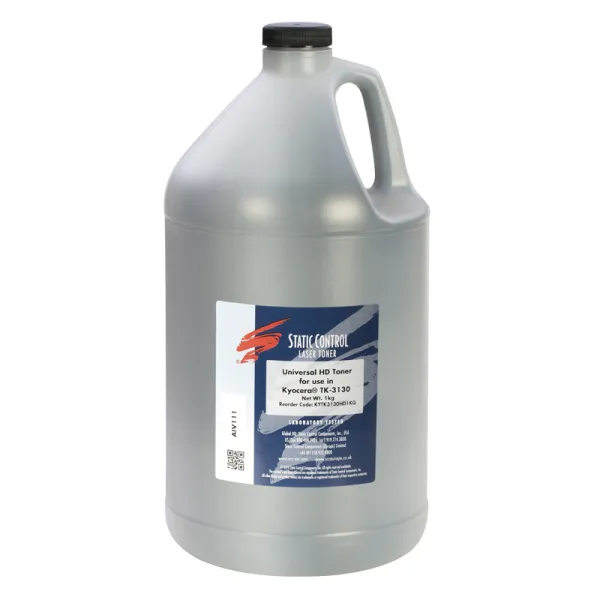 Тонер Kyocera Mita универсальный HD флакон, 1 кг SCC (KYTK3130HD1KG)
