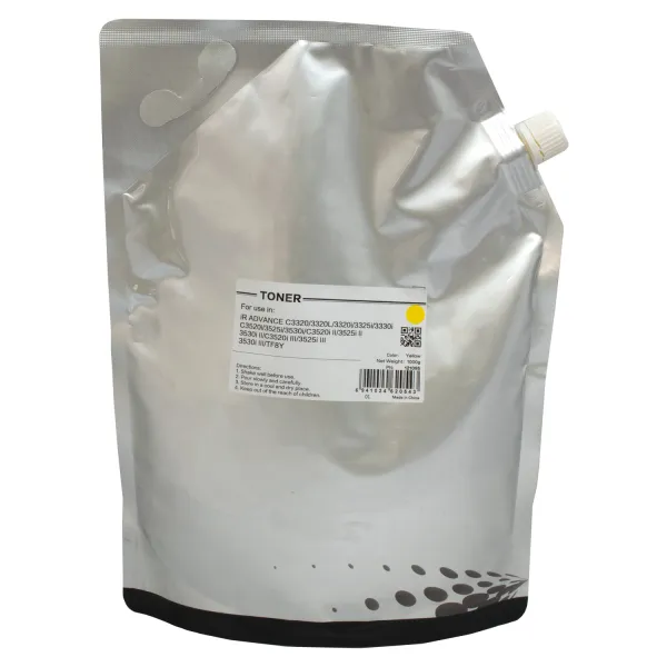 Тонер Canon imageRUNNER ADVANCE C3320 пакет, 1 кг, жовтий (TF8Y) CET (CET121095)
