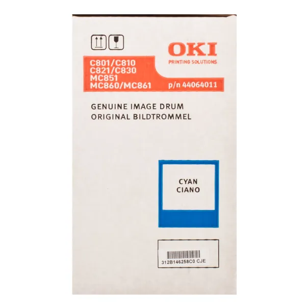 Драм-картридж C810/830/MC860 блакитний Oki (44064011) - Фото 4