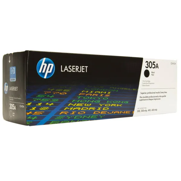 Картридж 305A черный HP (CE410A) - Фото 2