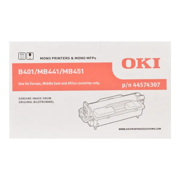 Драм-картридж B401/MB441/MB451 Oki (44574307) - Фото 2