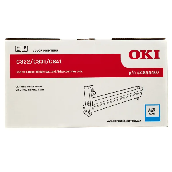 Драм-картридж C831 голубой Oki (44844407)
