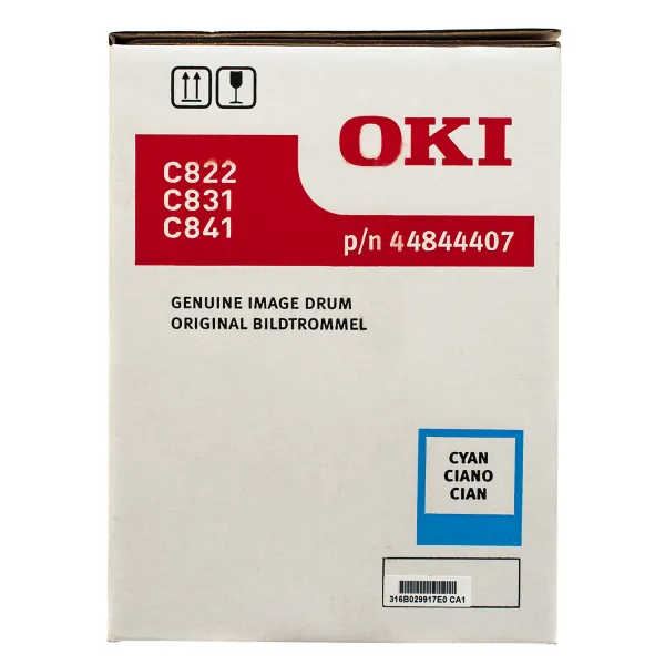 Драм-картридж C831 блакитний Oki (44844407) - Фото 2