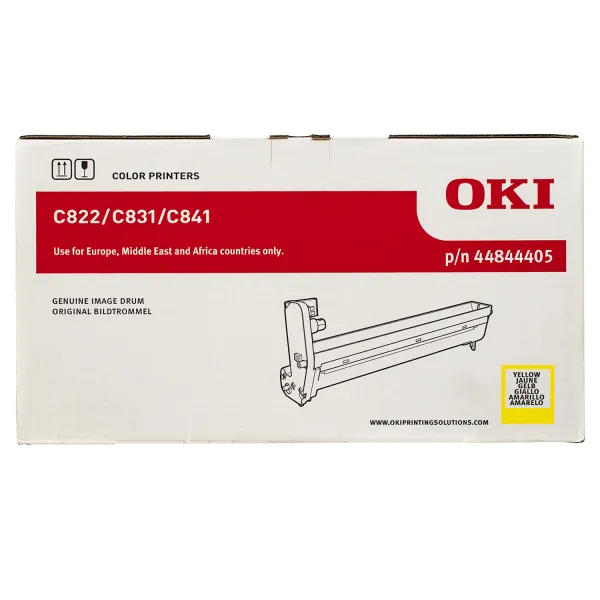 Драм-картридж C831 желтый Oki (44844405)