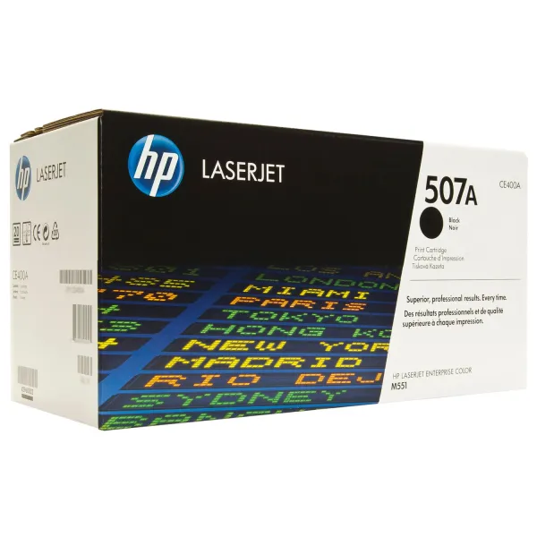 Картридж 507A черный HP (CE400A)