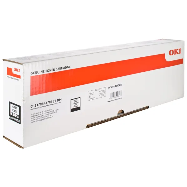 Тонер-картридж C831/841 чорний Oki (44844508)