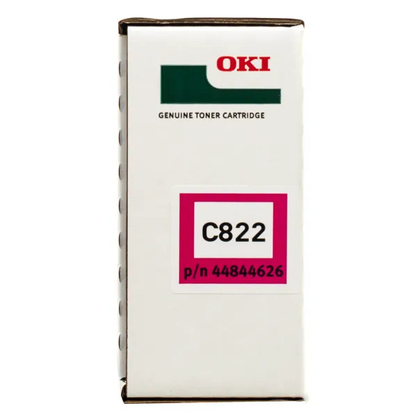 Тонер-картридж C822 пурпурный Oki (44844626/44844614) - Фото 2