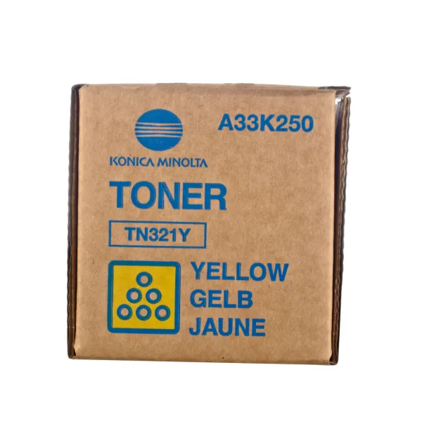 Тонер-картридж TN-321Y желтый Konica Minolta (A33K250) - Фото 4