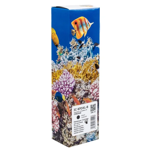 Картридж совместимый HP 970XL (CN621AE/CN625AE) 10000 стр, черный Barva (IC-970XL-B)