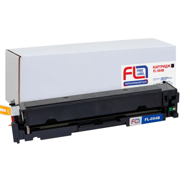 Картридж совместимый Canon 054 черный Free Label (FL-054B)