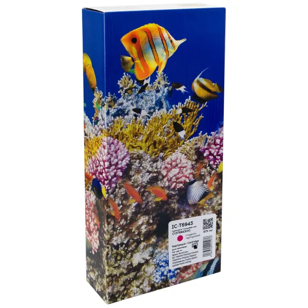 Картридж совместимый Epson T6943 (C13T694300) 675 мл, пурпурный Barva (IC-T6943)