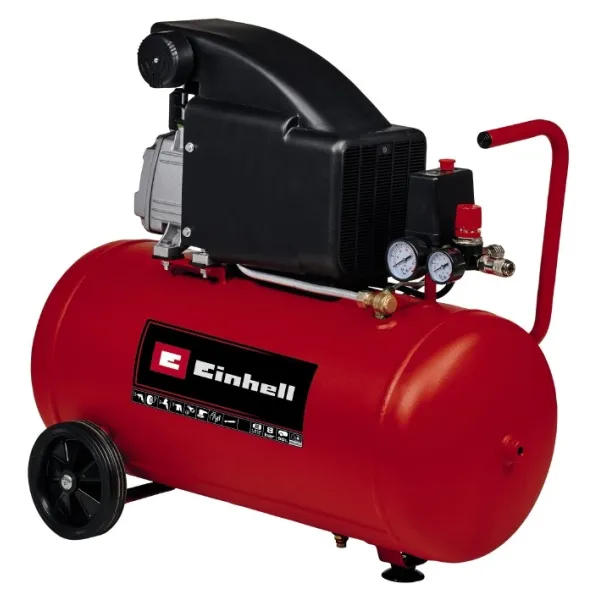 Компрессор  TC-AC 270/50/8, масляний, 1800Вт, 50л, 270л/хв, 8бар, 30.08кг Einhell (4007360)