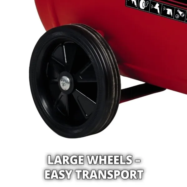 Компрессор  TC-AC 270/50/8, масляний, 1800Вт, 50л, 270л/хв, 8бар, 30.08кг Einhell (4007360) - Фото 3