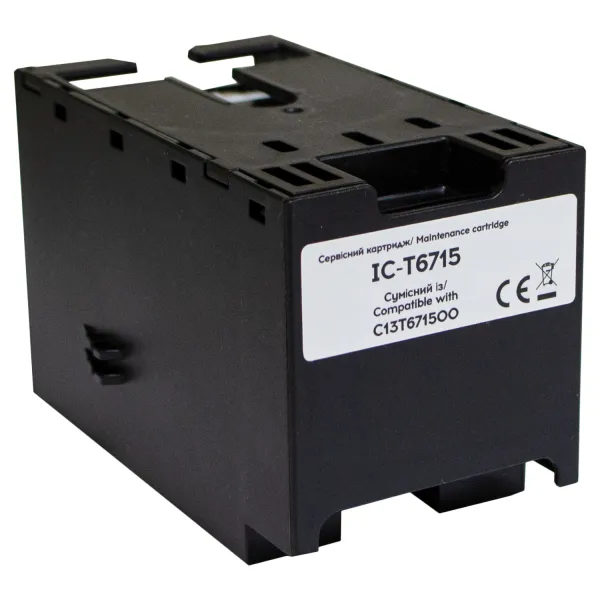 Контейнер совместимый для отработанных чернил Epson T6715/PXMB7/C13T671500 с чипом Barva (IC-T6715)