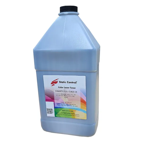 Тонер HP универсальный TRMPTCOL флакон, 1 кг, черный SCC (TRMPTCOL-1KG-K)