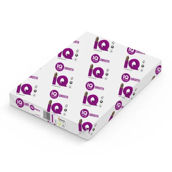 Бумага офисная А4, 200 г/м2, 250 л, Smooth IQ Mondi (9003974423272)