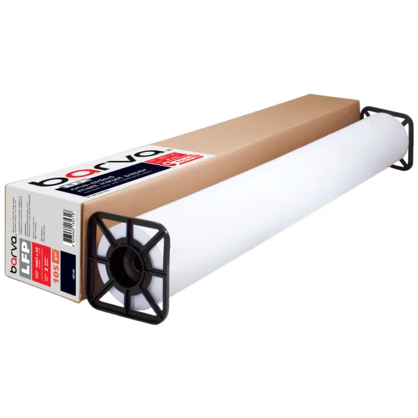 Фотобумага широкоформатная матовая 105 г/м2, 1067 мм(42") x 30 м LFP Barva (IP-AE105-453)