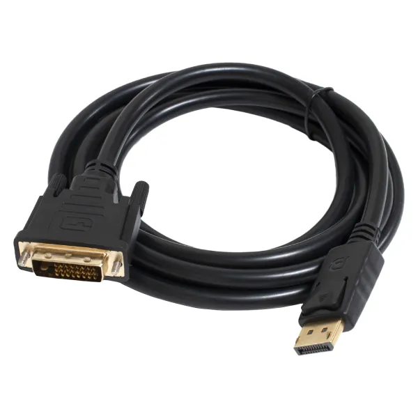 Кабель мультимедийный Display Port to DVI 24+1, 1.8м Patron (PN-MUL-DP-DVI-18)