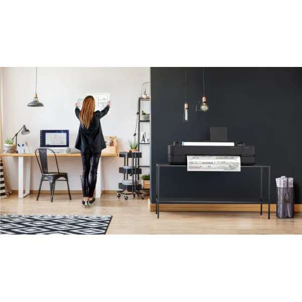 Принтер струйный DesignJet T230 24 дюйма, Wi-Fi HP (5HB07A) - Фото 6