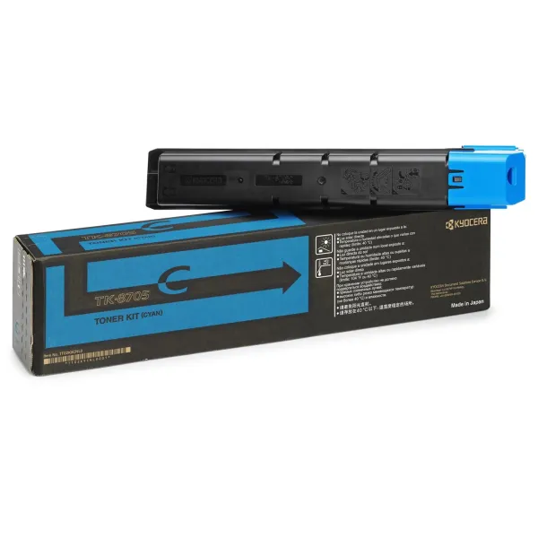Тонер-картридж TK-8705C голубой Kyocera Mita (1T02K9CNL0)