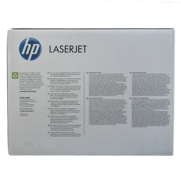 Картридж 81A черный HP (CF281A) - Фото 3