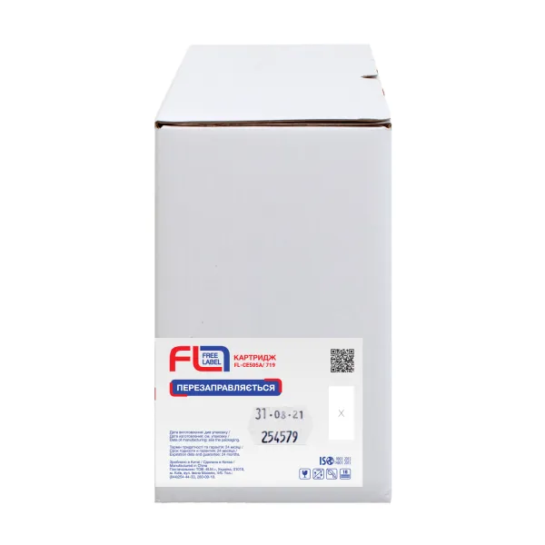 Картридж совместимый HP 05A (CE505A)/Canon 719 Free Label (FL-CE505A/719) - Фото 2