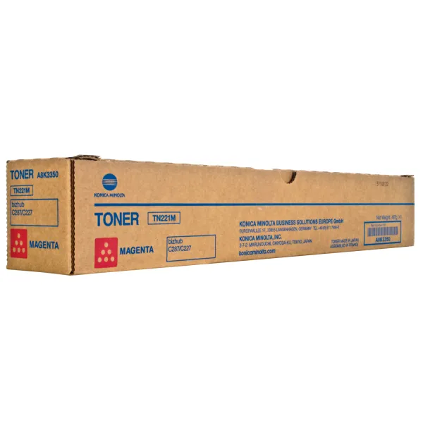 Тонер-картридж TN-221M пурпурный Konica Minolta (A8K3350)